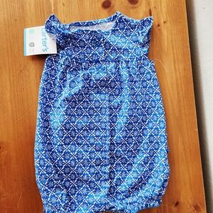 NWT Carter's 12m Ruffle Butt Romper
